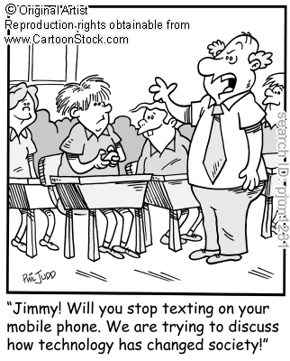 SMS in classroom