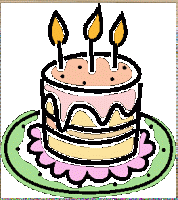 Trois ans : le gâteau