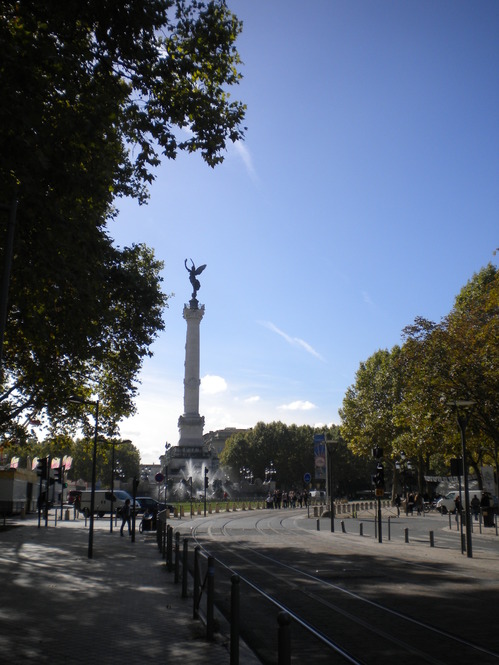 Monument des Girondins sur la place des Quinconces