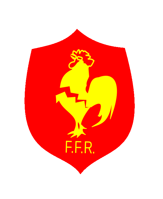 Coq cassé (logo FFR)