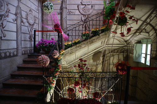 Escalier de la villa Fragonard